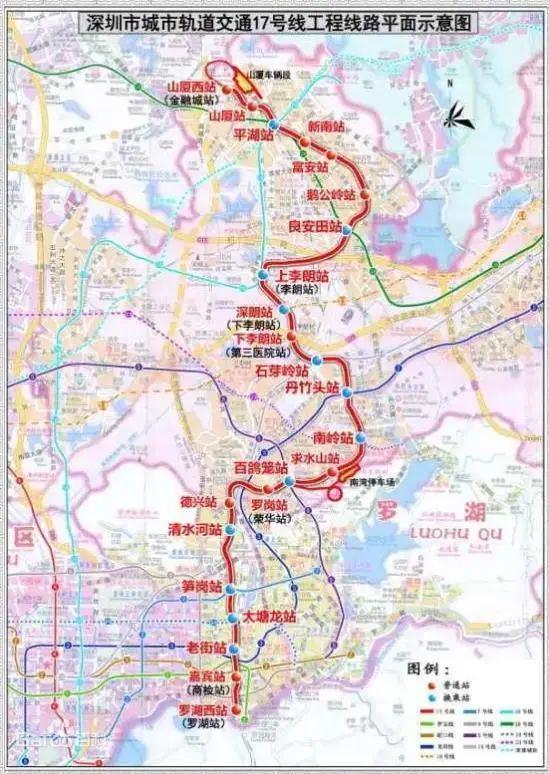 深圳地铁线路图，城市的脉络与未来蓝图展望